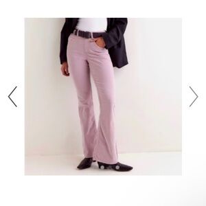 We The Free soft pink Bootcut flare corduroy Pants